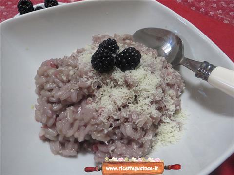 risotto alle more